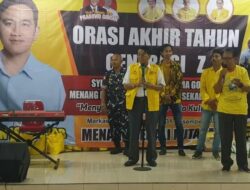 Syarief Guska Laksana Gelar Orasi Akhir Tahun Milenial Partai Golkar DIY, Tegaskan Prabowo-Gibran Menang Sekali Putaran