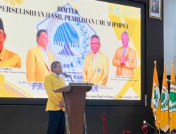 Silaturahmi Taufan Pawe dan Syamsuddin Hamid: Komitmen Menangkan Partai Golkar di Sulsel