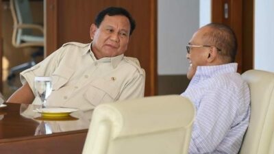 Prabowo Subianto Silaturahmi Dengan Ketua Dewan Pembina Partai Golkar, Aburizal Bakrie