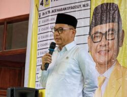 Ace Hasan Syadzily Santuni Anak Yatim di Ponpes Irsyaadul Baidhowi, Kabupaten Bandung Barat