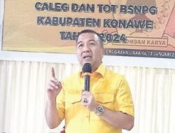 Aksan Jaya Putra Minta Kader All Out Menangkan Prabowo-Gibran dan Partai Golkar di Sultra