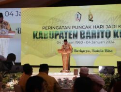 Sambut Hari Jadi Ke-64, Sahbirin Noor Tunjukkan Komitmen Dukung Percepatan Pembangunan di Batola