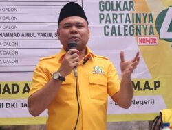 Maju Caleg Dari Partai Golkar, Ketua Ansor DKI Muhammad Ainul Yakin Berkomitmen Kawal Kesejahteraan PMI