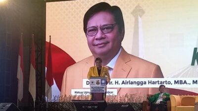 Gelar Konsolidasi di Sumbagut, Airlangga Hartarto: Potensi Kemenangan Partai Golkar Tinggi di Sumatera