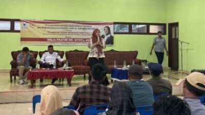 Delia Pratiwi Br Sitepu Serap Aspirasi Masyarakat Sei Lapan, Kabupaten Langkat