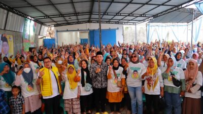 Ribuan Relawan Hadiri Konsolidasi Pemenangan Caleg DPR RI Achmad Taufan Soedirjo di Karawang