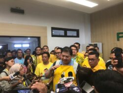 Airlangga Hartarto Hadiri Langsung Konsolidasi Partai Golkar di Stadion Pakansari, Bogor