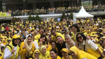 Lodewijk Paulus Soal Senam Geulis Gemoy Pecah di Bandung: Partai Golkar Serius Menangkan Prabowo-Gibran