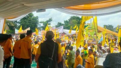 Kampanye Akbar Partai Golkar Kota Banjarmasin Berlangsung Meriah