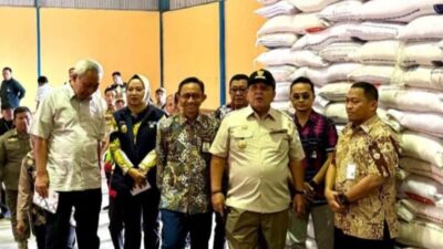 Tinjau Operasi Pasar, Arinal Djunaidi Pastikan Ketersediaan Beras di Lampung Aman