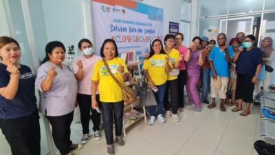 Asty Laka Lena Pimpin IIPG NTT Hadirkan Pojok Baca di Ruang Onkologi RSUD WZ Yohanes Kupang