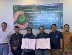 Lindungi Ribuan Hektar Lahan Tani di Lutra, Indah Putri Indriani Teken MOU Dengan Jasindo