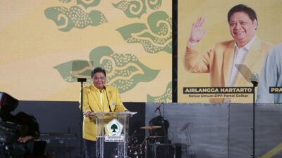 Dari Bandung, Airlangga Hartarto Serukan Rebut Kejayaan Bagi Partai Golkar!