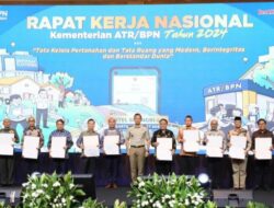 Ansar Ahmad Diganjar Penghargaan Dari Kementerian ATR/BPN Atas Kesuksesan GTRA Summit 2023