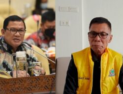 Ismet Roni dan Hanan A Rozak Dapat Surat Tugas DPP Partai Golkar Maju Pilkada Tulang Bawang