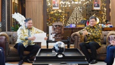 Bertemu Dubes Singapura, Airlangga Hartarto Bahas Rencana Kerja 6 Working Groups