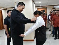 Menpora Dito Ariotedjo Beri Semangat Atlet Pentathlon Yang Bakal Berkompetisi di Luar Negeri