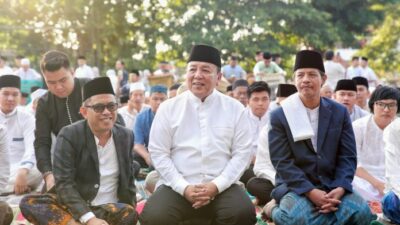 Kurban 9 Ekor Sapi Untuk Partai Golkar Lampung, Arinal Djunaidi Sampaikan Terima Kasih Ke Lodewijk Paulus