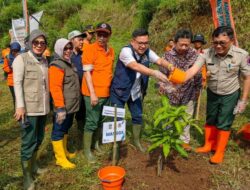 Peringati Hari Bumi, Ace Hasan Tanam Ribuan Batang Pohon di Kabupaten Bandung