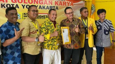 Mesra Sejak di Pusat, Partai Golkar dan PAN Bakal Berkoalisi di Pilkada Kota Yogyakarta