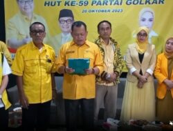 Hasil Rapat Pleno, Partai Golkar Usung Ririn Farabi Arafiq Maju Pilwakot Kota Depok