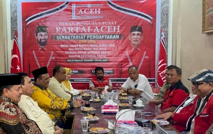 Daftar Pilgub Lewat Partai Aceh, TM Nurlif Siap Dampingi Mualem di Pilkada 2024
