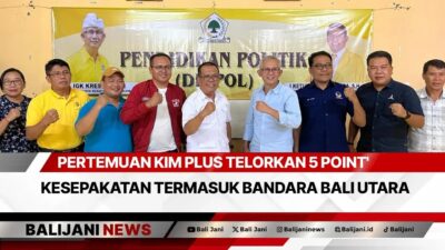Kantor DPD I Partai Golkar Bali Jadi Saksi 5 Poin Kesepakatan KIM ‘Plus’: Koalisi di Pilkada Hingga Bandara Bali Utara
