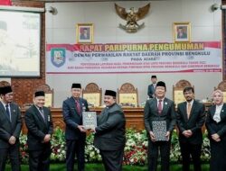 Luar Biasa! Rohidin Mersyah Bawa Provinsi Bengkulu Raih Predikat WTP Untuk 7 Kali Berturut