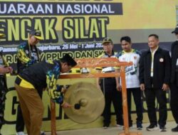 Gubernur Sahbirin Noor Buka Rakernas Kejurnas Pencak Silat PPLP di Kalsel