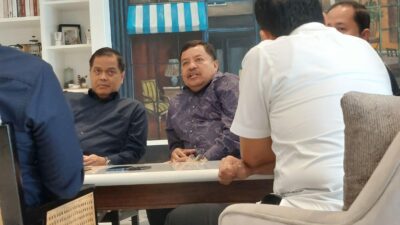Di Nasdem Tower, Teuku Raja Keumangan Lakukan Komunikasi Politik Dengan DPW Partai Nasdem Aceh