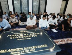 Syukuran Kesembuhan, Ketua Dewan Pembina Partai Golkar Aburizal Bakrie Hadiri Peresmian Masjid Al Azka