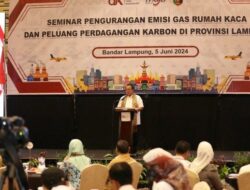 Gubernur Arinal Djunaidi Ungkap Potensi Lampung Kurangi Emisi GRK dan Perdagangan Karbon
