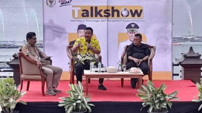 Ali Mufthi Gelar Talkshow Membaca Ponorogo Dari Perspektif Kepemimpinan