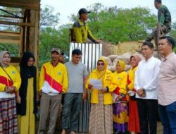 Partai Golkar Bener Meriah Urun Tangan Bantu Pembangunan SDN Sepeden di Wih Tenang Uken