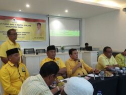 Pesan TM Nurlif ke 12 Calon Pimpinan DPRK Partai Golkar se-Aceh: Jangan Eksklusif!