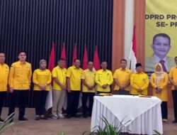 94 Anggota DPRD Terpilih Partai Golkar di Lampung Tandatangani Pakta Integritas