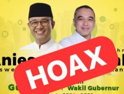 Partai Golkar Jakarta Bantah Kabar Hoaks Deklarasi Anies Baswedan-Ahmed Zaki Iskandar