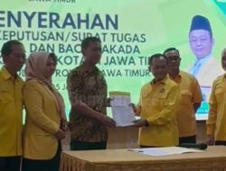 Partai Golkar Beri Rekomendasi Untuk Setyo Wahono dan Nurul Azizah di Pilkada Kabupaten Bojonegoro