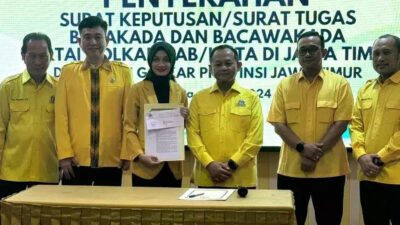 Partai Golkar Resmi Usung Vinanda Prameswati di Pilkada Kota Kediri 2024