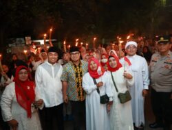 Sambut Tahun Baru Hijriah Dengan Pawai Obor, Pilar Saga Ichsan Gelorakan Semangat Kebersamaan Warga Tangsel