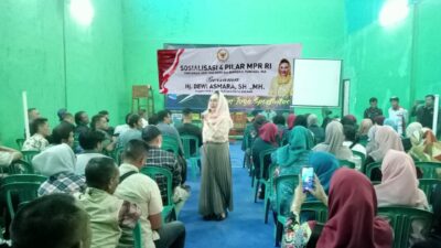 Sosialisasi 4 Pilar Kebangsaan, Dewi Asmara Berpesan Masyarakat Jaga Persatuan Jelang Pesta Demokrasi Pilkada 2024