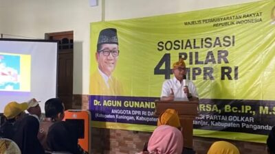 Agun Gunandjar Sudarsa Edukasi Bahaya Pinjol dan Judol Kepada Masyarakat Banjar