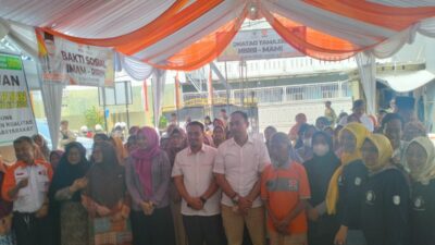 Imam Budi Hartono dan Ririn Farabi Arafiq Launching Kegiatan Pemeriksaan Kesehatan Gratis di Kota Depok