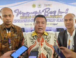 Lamhot Sinaga Terpilih Sebagai Ketua IKA Untirta Periode 2024-2029