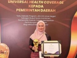 Selamat! Bupati Lutra, Indah Putri Indriani Terima Penghargaan Internasional Universal Health Coverage