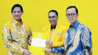 Mohamad Muraz dan Andri Setiawan Hamami Resmi Diusung Partai Golkar Untuk Maju Pilkada Kota Sukabumi 2024