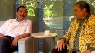 Tanggapan Luhut Soal Mundurnya Airlangga Hartarto Dari Jabatan Ketum Partai Golkar