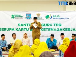 Pilar Saga Ichsan Beri Bantuan BPJS-TK Untuk 500 Guru TPA/TPQ di Kota Tangsel