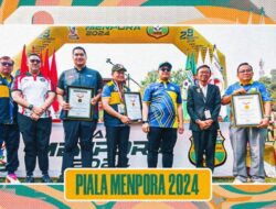 Dito Ariotedjo Diganjar Penghargaan MURI Atas Penyelenggaraan Piala Menpora 2024