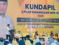 Rudy Mas’ud Sosialisasi 4 Pilar Kebangsaan dan Serap Aspirasi Warga Kota Bontang